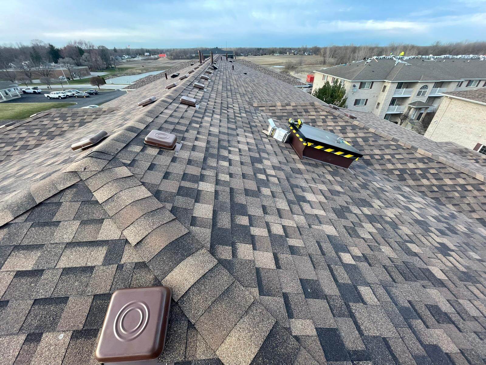 Roof after repair - Springfield IL